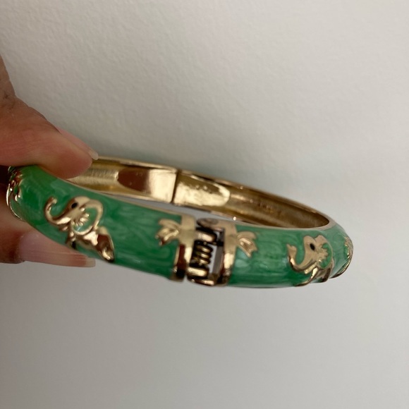 Pair of enamel bangles - Picture 8 of 10